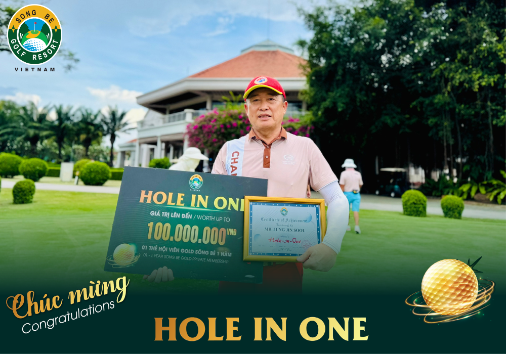 ⛳️ CHÚC MỪNG GOLFER JUNG JIN SOOL XÁC LẬP HIO TẠI SÂN GOLF SÔNG BÉ ⛳️
