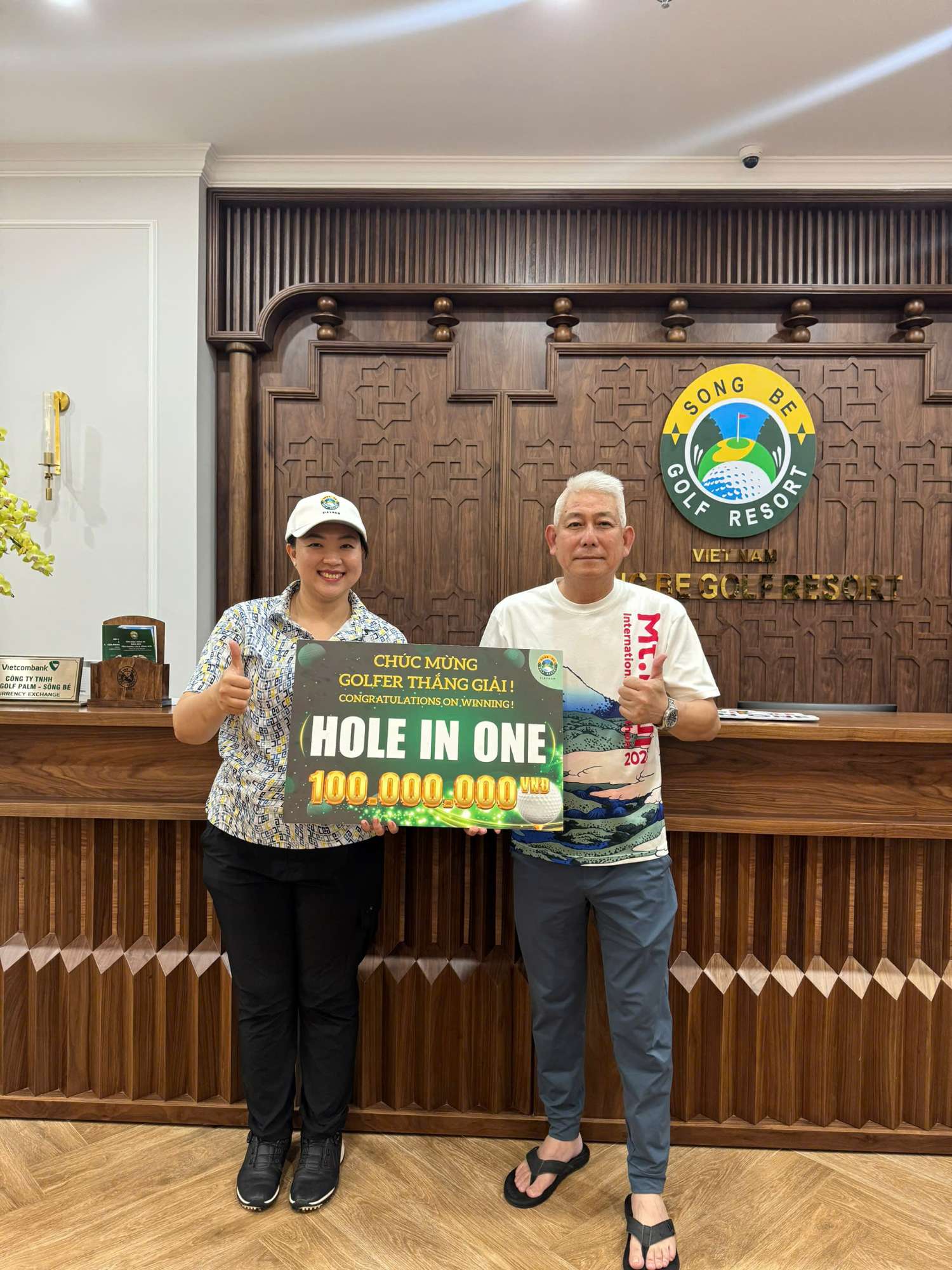 CHÚC MỪNG CHIẾN THẦN ĐẦU TIÊN SĂN HIO 100 TRIỆU TẠI SÂN GOLF SÔNG BÉ